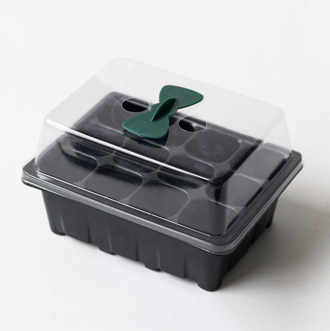 가든럽 12구 24구 육묘트레이 수경 작물재배 식물기르기 파종 모종 미니온실 다육이 번식