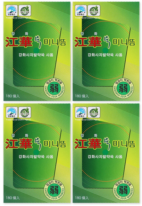 세종 강화 쑥 미니뜸, 4개