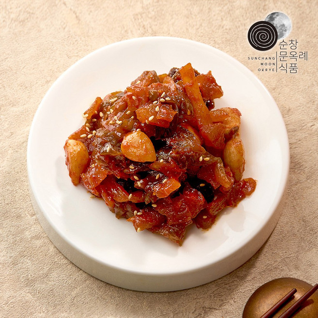 국내산 순창문옥례식품 고추장 모듬 장아찌 1kg 밀폐용기, 1개