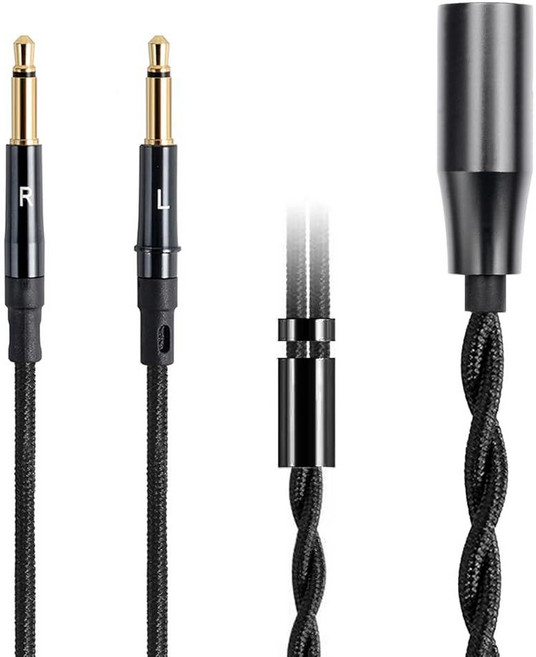 FAAEAL Hifiman Sundara HE4XX HE400SE HE-350 Meze99 Classics Denon AH-D7200 소니 MDR Z1R Z7M2 헤드폰 4PI, 4PIN-XLR, 1개