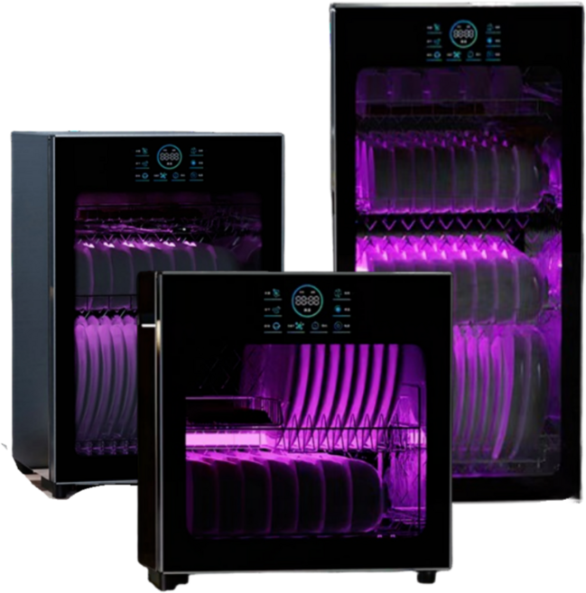 퓨어디쉬 식기 살균 건조기 수저 컵 칼 자외선 스마트 소독기 58L 98L 138L