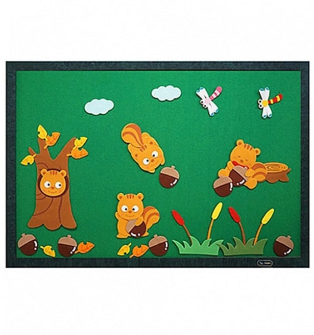 청양 가을 환경꾸미기 (대) 숲속의다람쥐 펠트, 1개