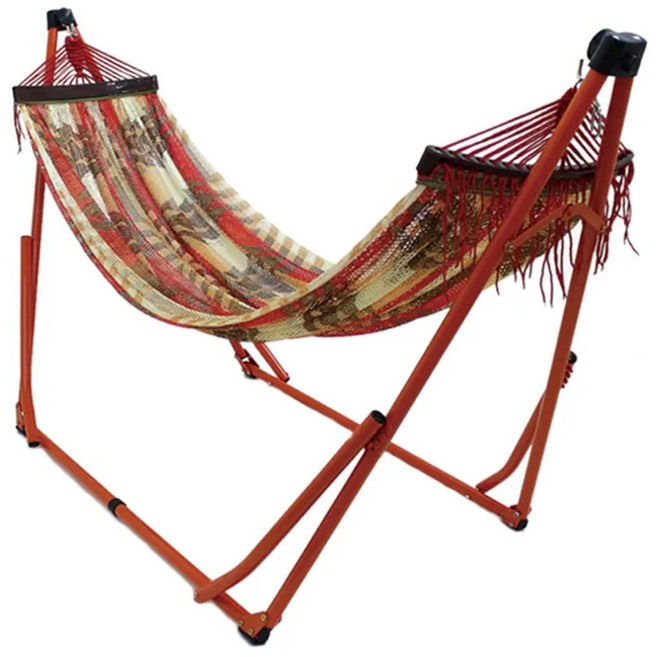 TOYMOCK 露營床架吊床, Chimayo Red