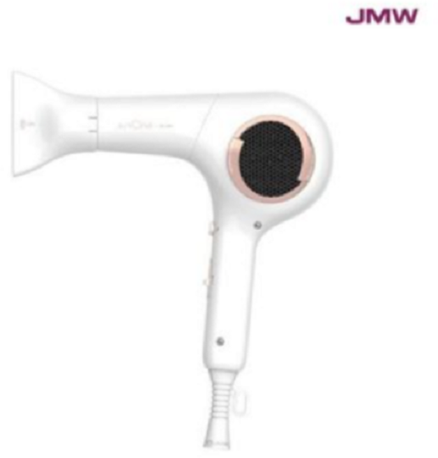 JMW BLDC 에어원 드라이어 MC4B03C 고효율 저소음 강력바람, 화이트, JMW_접이식BLDC드라이어_MF6003C