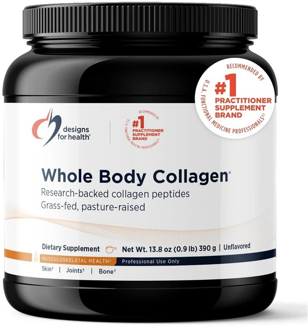 디자인스 포 헬스 Whole Body Collagen 펩타이드 콜라겐 파우더 390g Fortigel Verisol Designs For Health, Designs for Health Whole Body, 1개 - 쿠팡