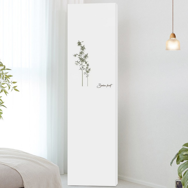 폴라도레 스탠드 벽걸이 에어컨커버 삼성무풍 엘지 캐리어 덮개 가리개, 01.뱀부화이트