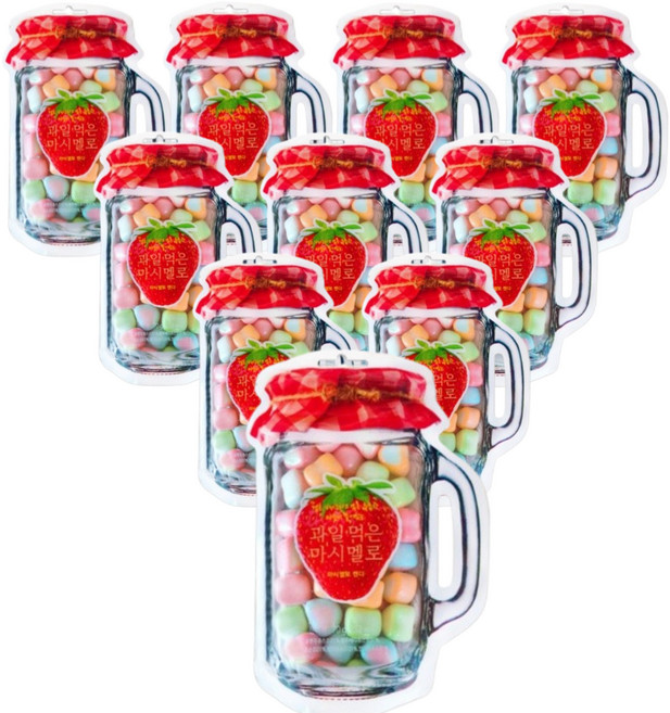 과일먹은마쉬멜로 70g, 10개