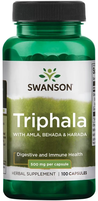 스완슨 트리팔라 암라 베하다 & 하라다 500 mg 100캡슐, 100정, 1개 - 쿠팡