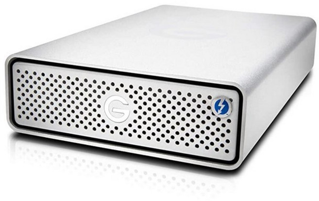 G-Technology 0G05363-1 4TB 썬더볼트 3 포함 G드라이브 및 USB-C 데스크탑 외장 하드 드라이브 실버 166893, 18TB