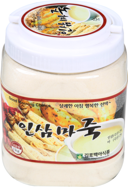 김포맥아식품 식사대용 인삼 마죽 1kg, 1개