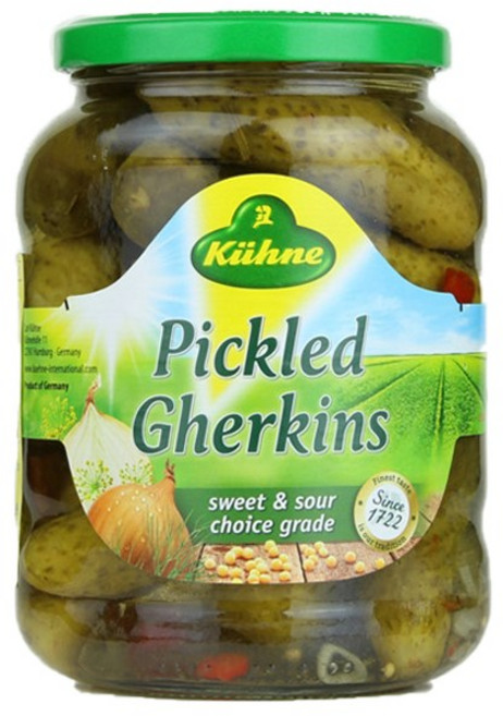 퀴네 피클드 게르킨스 670g, 6개