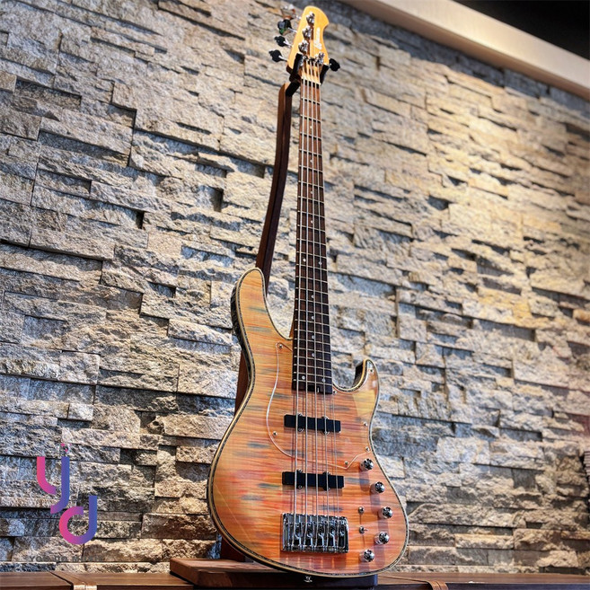 GU Guitars MB Seraphim 熾天使 JJ524 電貝斯 Bass 星雲漸層 烤楓木琴頸 不鏽鋼Fret, 1個