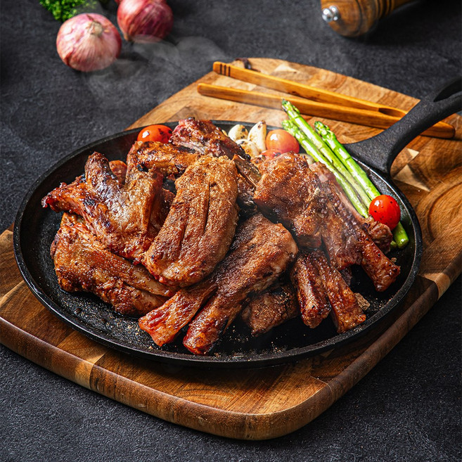 립스터 숙성 시즈닝 쪽갈비 (숯불바베큐맛) [원산지:스페인], 3개, 550g