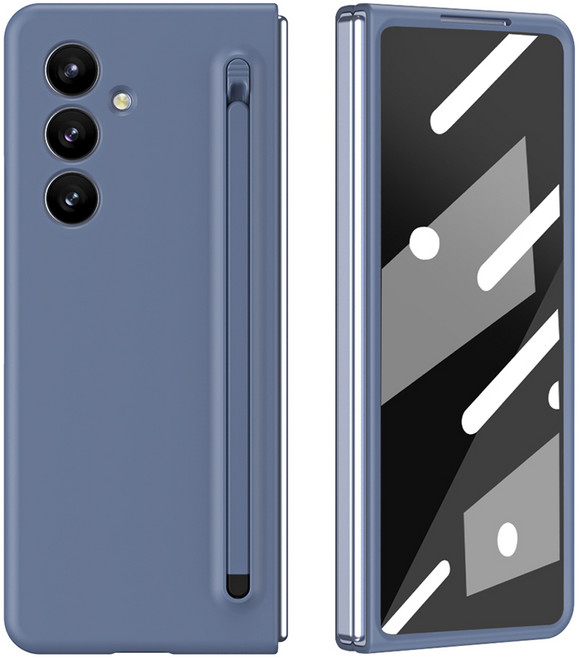 Elvo 갤럭시 Z폴드7 6 5 휴대폰 케이스 터치펜 액정보호필림