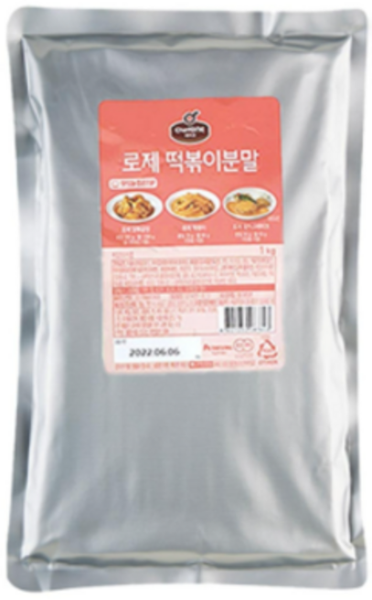 청정원 로제떡볶이분말 1kg, 1개