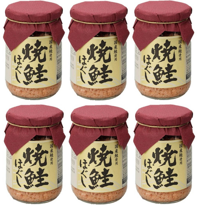 뿌려먹는 연어 후레이크 150g 6병 일본 후리가케, 6개