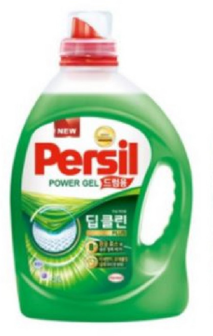 퍼실 딥클린 플러스 파워젤 액상세제 드럼용 본품, 3L, 4개