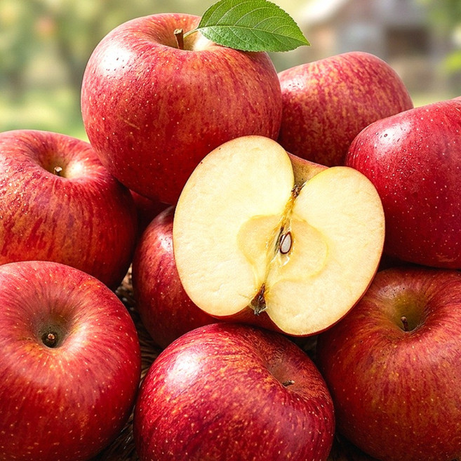 [재구매율1위] 천상의맛 부사 사과, 1박스, 10kg