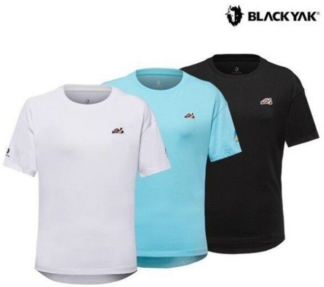 블랙야크 여성 bcc 캐쥬얼 면 반팔 티셔츠 C볼더홀더그래픽라운드티S2 1BYTSM4534 GD