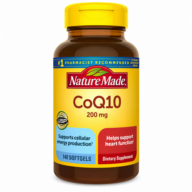 (총 3병) 네이처메이드 코엔자임 코큐텐 200mg 140정 3병, 3개