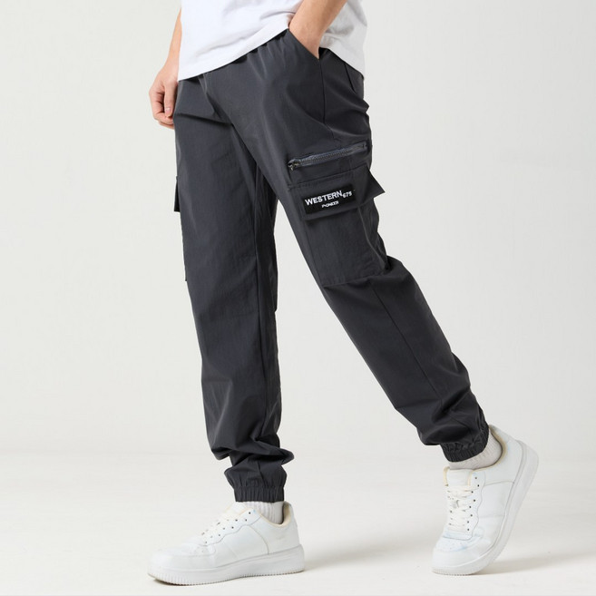 오로꼬 남성 컴포터블 조거팬츠 스판 밴딩