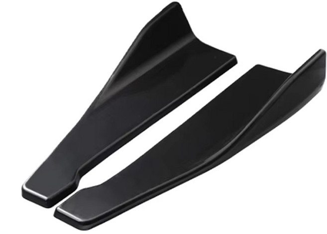 데일리쇼핑 전차종 사이드 스커트 컵윙 디퓨저 립댐 드레스업, 47cm, 1세트