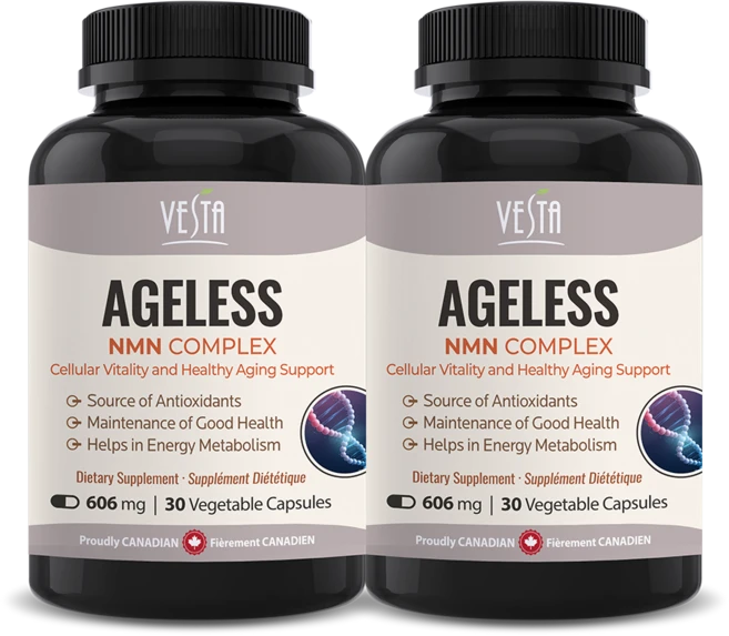[캐나다 빠른직구] 베스타 항노화 저속노 NMN Complex 606mg 엔엠엔 피세틴 레스베라트롤 3중 시너지 노화영양제 에이지리스 고순도 고함량 1일 1~2캡슐, 2개, 30정 - 쿠팡