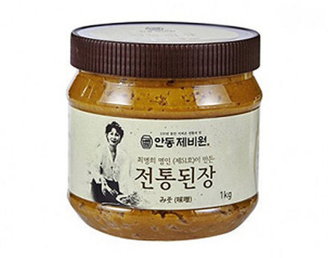 안동제비원 전통된장 1kg(3년묵은), 1개, 1kg