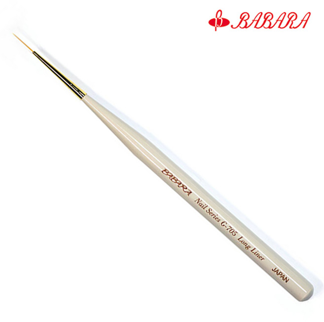 (네일브러쉬) 바바라 Nail 705 Long Liner 롱라이너브러쉬, 705_브러쉬, 1개