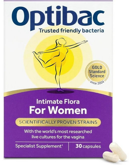 영국 옵티박 Optibac Intimate Flora For Women 여성 인티메이트 플로라 캡슐, 30정 - 쿠팡
