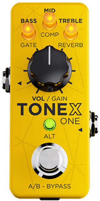 IK Multimedia Effector Pedal 아이케이 멀티미디어 이펙터 페달, TONEX ONE 브라운사운드 옐로우 에디션, 1개