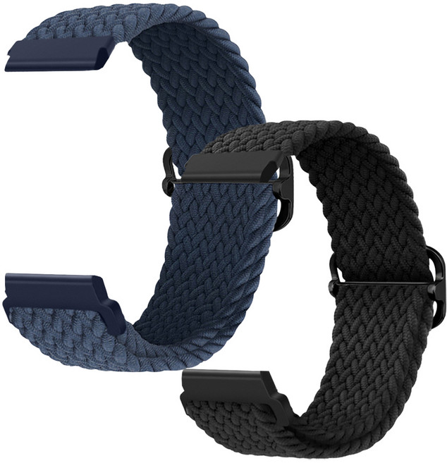 더조은셀러 2개 샤오미 레드미 호환 버클 블레이드 솔로 루프 스트랩, 27_딥블루, 1세트