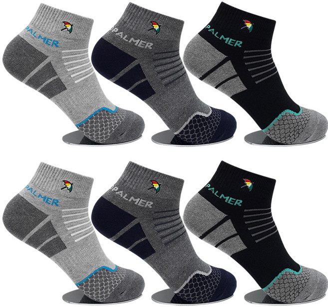 아놀드파마 뒤틀림방지 남자캐주얼양말 단목 6켤레 AP5613