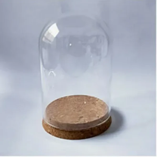 테이블소품4 대/갑 712cm 크기 유리 돔 꽃병 홈 테이블 Deocration 골동품 로그 자료 투명 커버 웨딩 소품, 01 dia 7cm height 12cm, 04 4set antiquebasedome