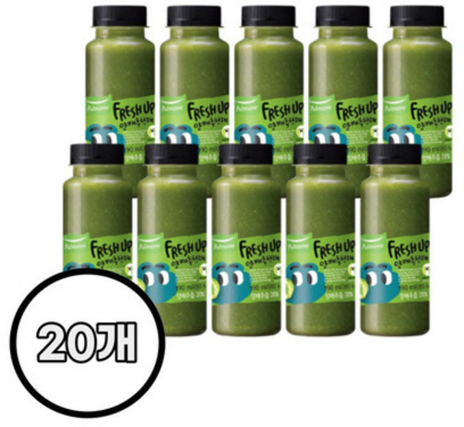 풀무원 녹즙 프레시업 양배추천해 190ml x 20개 코스트코 양배추 케일