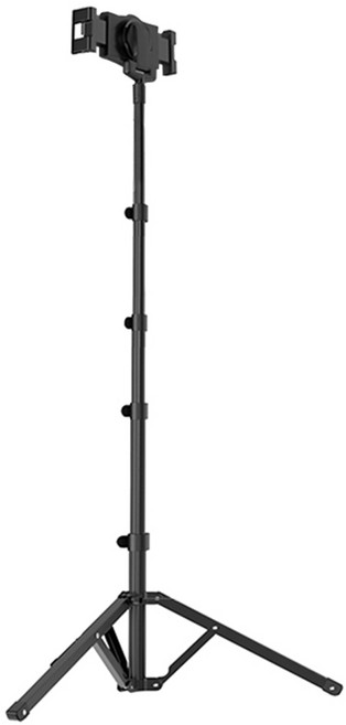 12.9인치 태블릿 삼각대 스탠드 테블릿거치대 아이패드 갤럭시탭 전자 악보 보면대 악보대, 블랙