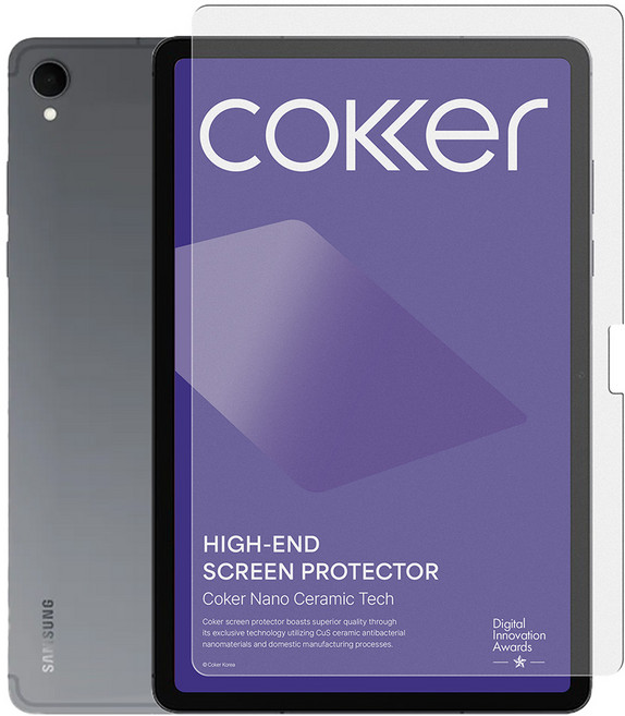 코커 갤럭시탭 S11 종이질감 블루라이트차단 저반사 지문방지 항균 액정보호필름