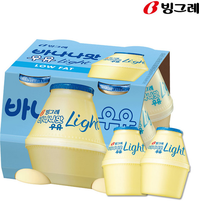 빙그레 바나나 우유 라이트 240ml x 32개