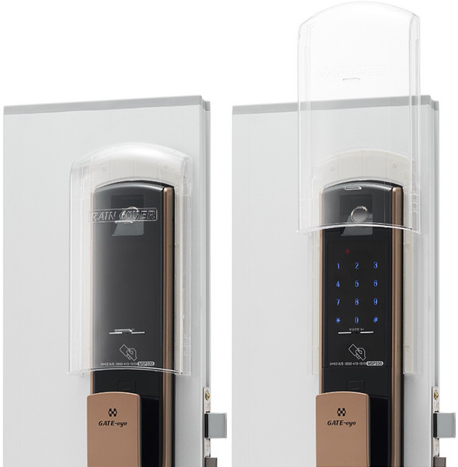 게이트아이 푸시풀 주키 보조키 RC1 방수커버 레인커버 햇빛가리개 빗물 막이 덮개 생활방수, 반투명(블랙), 1개