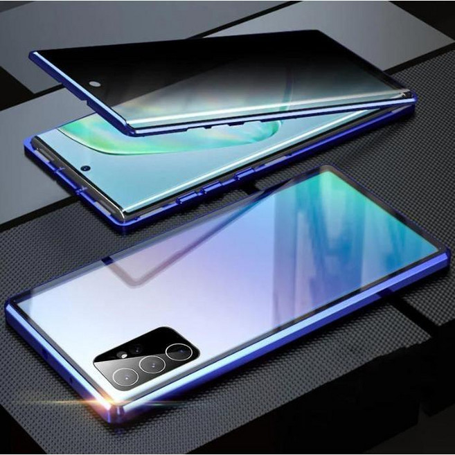 에우셉 풀커버 사생활 보호케이스, 블루, 갤럭시S 22