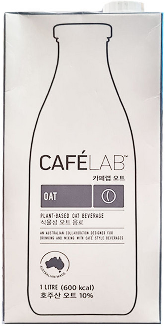 카페랩 오트 두유, 1L, 1개