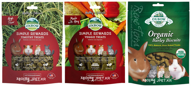 제이펫 옥스보우 영양간식 옥스보우 티모시쿠키 40g 옥스보우 야채쿠키 85g 옥스보우 보리 비스켓 75g spet 각종 사은품이 수두룩~~~!, 옥스보우 티모시트리트 40g, 1개, 85.05g
