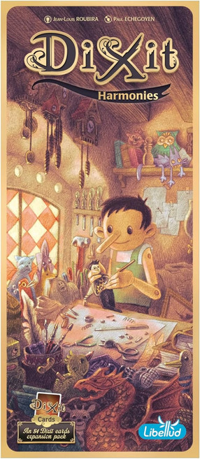 딕싯 하모니 보드 게임 확장 84장의 매혹적인 아트 카드로 상상력을 자극하세요 와 성인을 위한 스토리텔링 8세 이상 36명 30분 플레이타임 리벨루드 제작, Expansion, Expansion - 8.