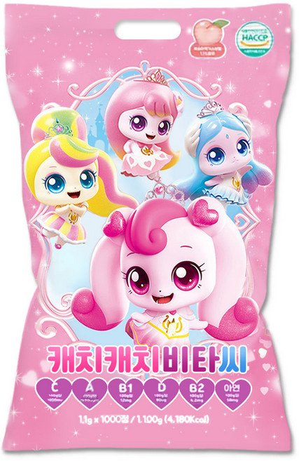해호 알쏭달쏭 캐치티니핑 캐치캐치비타씨, 1000정, 1개