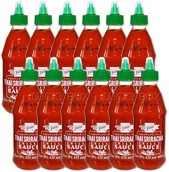 수리쓰리라차칠리소스 435ML코만푸드, 435ml, 12개