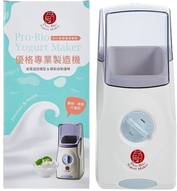 Pro-Bio 普羅拜爾 優格機組 含內盒與優格菌, 灰白色, 1套