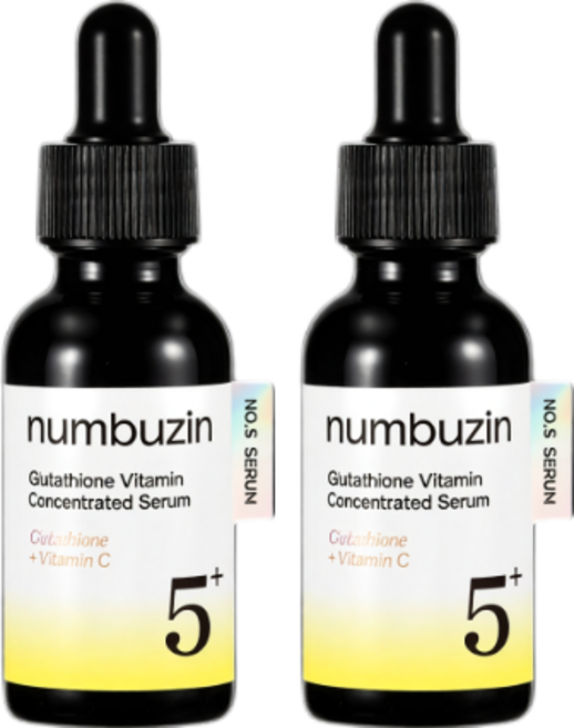 넘버즈인 5번 글루타치온C 흔적 앰플, 30g, 2개
