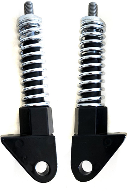 락모터스 전동킥보드 8인치 프론트 쇼바 2개 17mm 볼트 충격완화 서스펜션 앞쇼바, 1세트, 실버