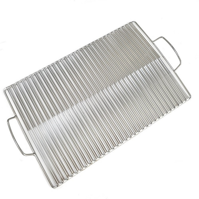 45cm x 30cm 국산 스텐석쇠 대형그릴 삼겹살불판 M5 파이어플레이스3 호환가능, 1개