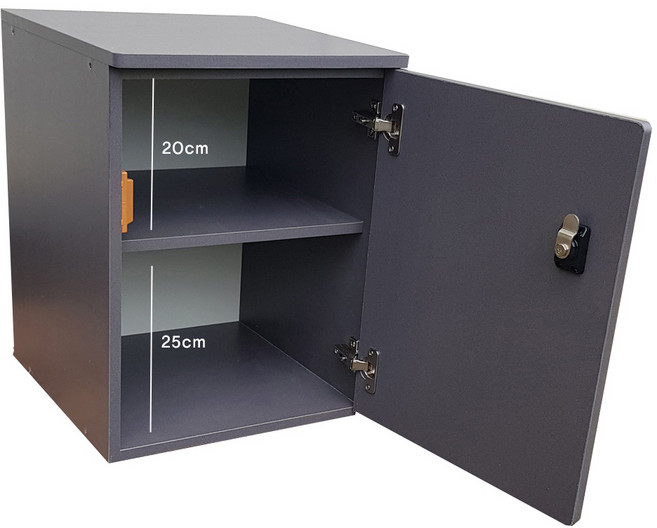 sy멀티보관함 귀중품 사무실 서류보관 다이얼번호키 비밀보관함, 진그레이